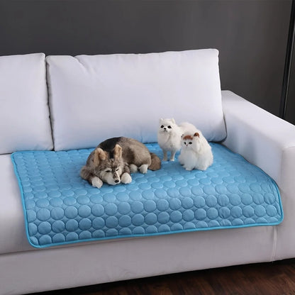 Tapete Refrescante para Cães e Gatos Almofada de Gelo