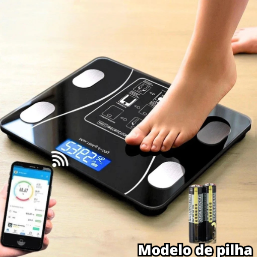 Balança digital Bluetooth