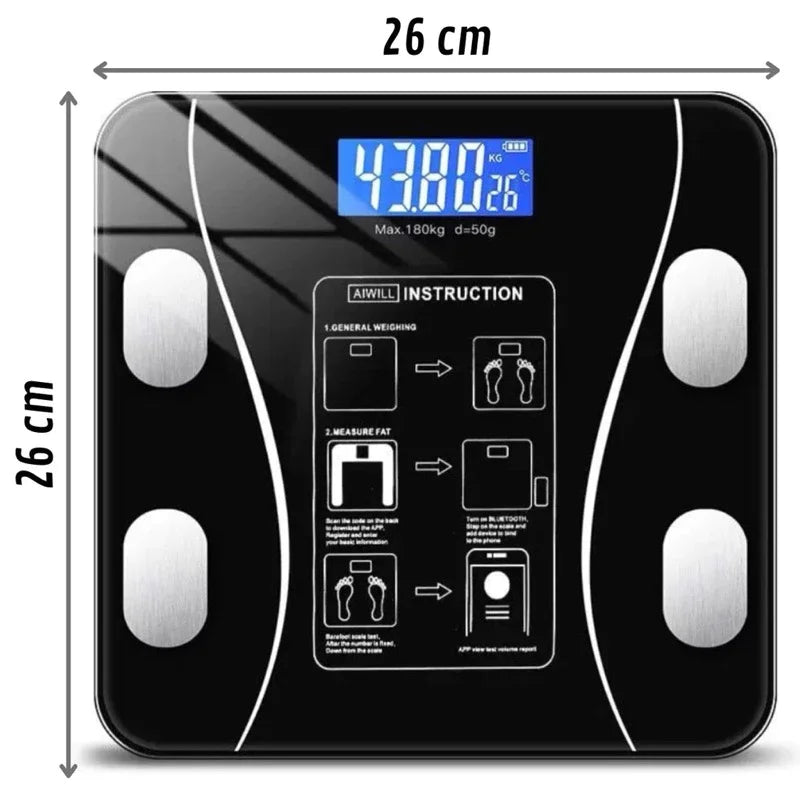 Balança digital Bluetooth