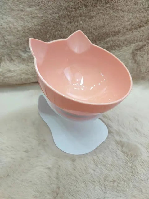 Tigela para gatos ajustável e inclinável