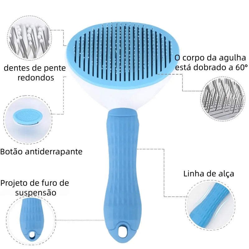 PET Feliz Escova Fácil Remoção de Pelos Sem Agredir a Pele