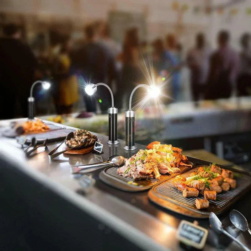 Brasa LED Churrasco 2 Luminárias mais uma Caixa