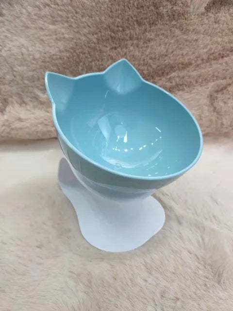 Tigela para gatos ajustável e inclinável